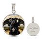 Staffordshire Bull Terrier Angel Black
