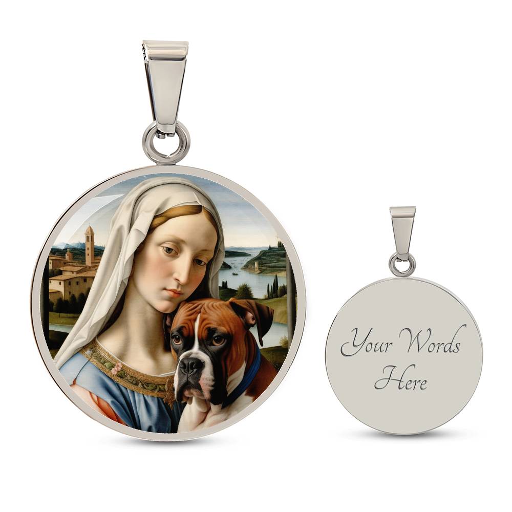 Boxer and Virgin Mary