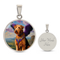 Airedale Terrier Angel Purple