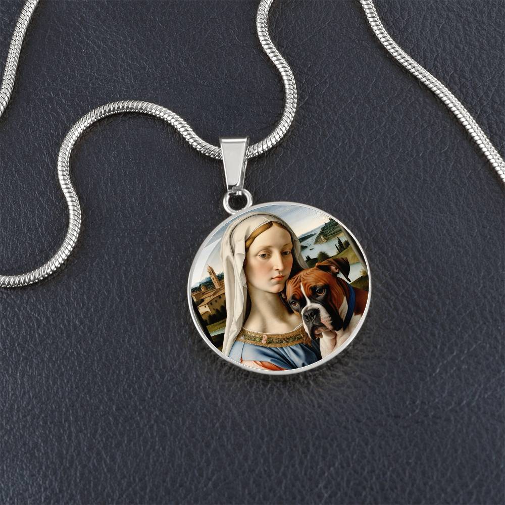 Boxer and Virgin Mary