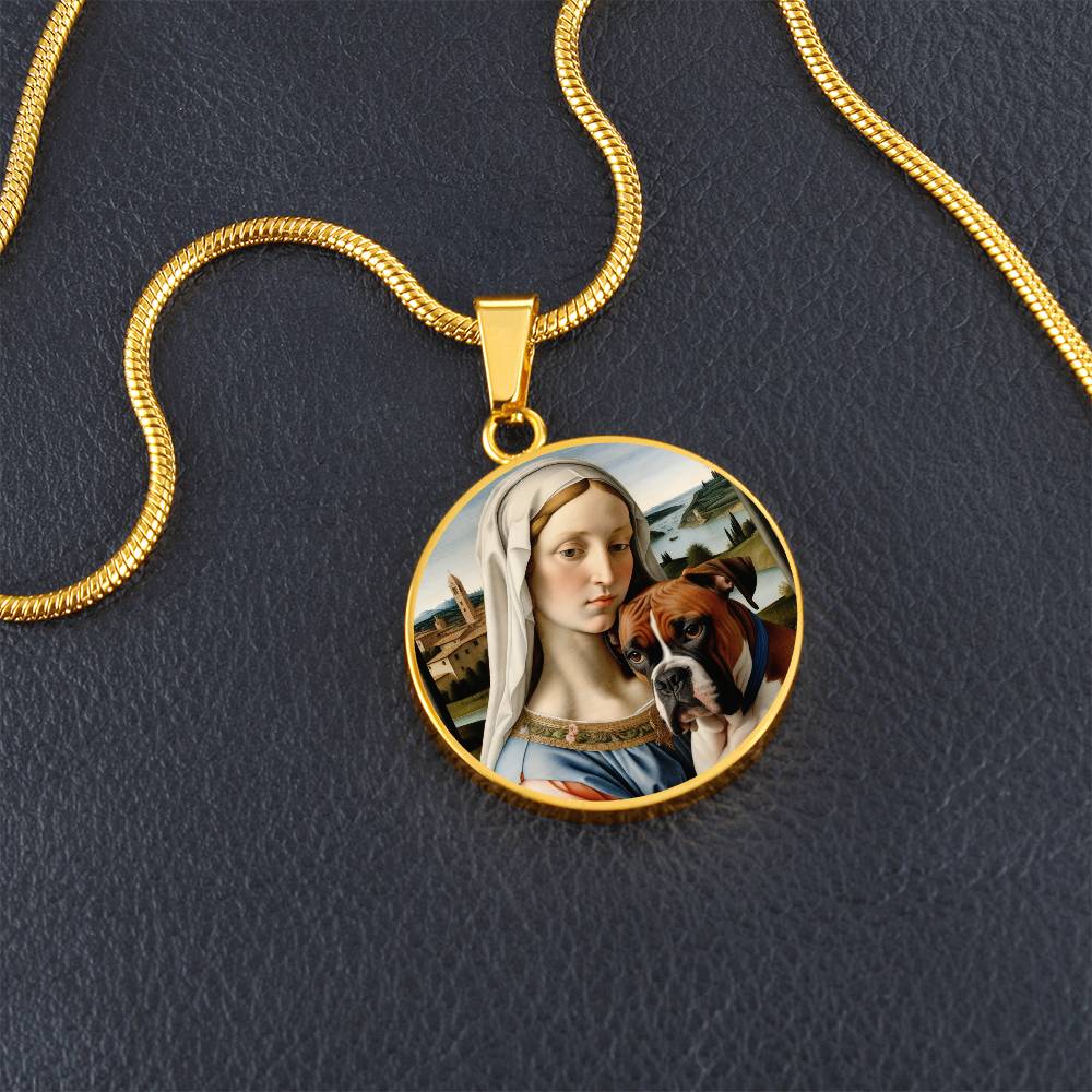 Boxer and Virgin Mary