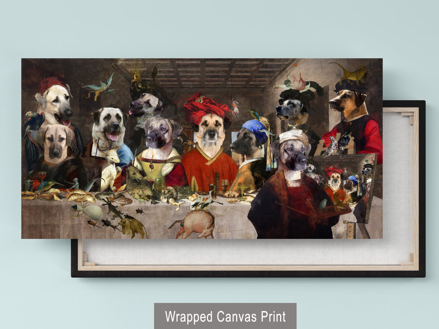 Anatolian Shepherd Dog Last Supper Renaissance Art