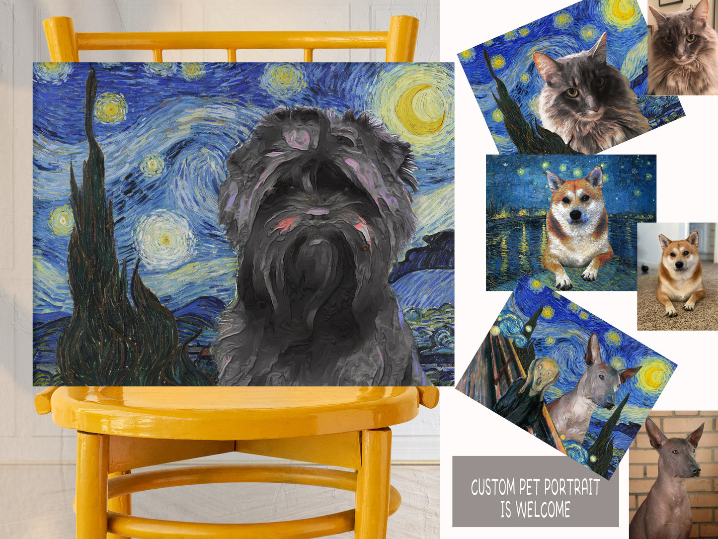 Affenpinscher Starry Night par Nobility Dogs