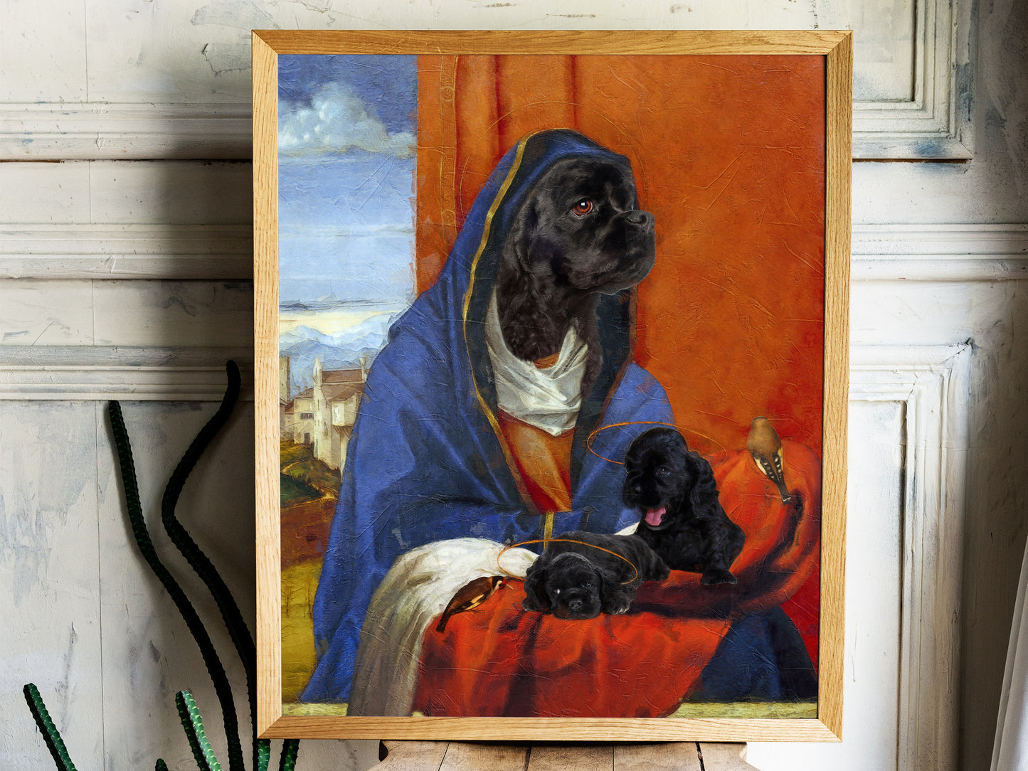 Madonna Black Cocker Spaniels and Puppies