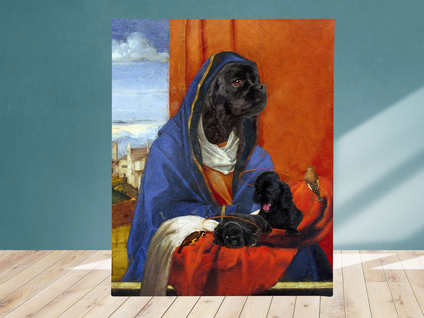 Madonna Black Cocker Spaniels and Puppies