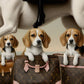 Beagle Art Louis Vuitton's Beagle Dog rider Mark Ryden Style Print