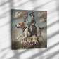 Beagle Art Louis Vuitton's Beagle Dog rider Mark Ryden Style Print