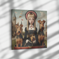 Airedale Terrier Art A girl with an obsession with Airedale Terriers Mark Ryden Art