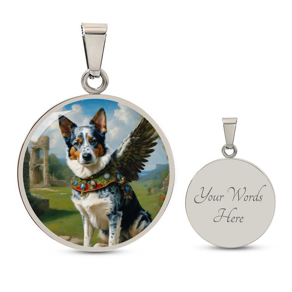 Australian Cattle Dog Angel Blue Merle