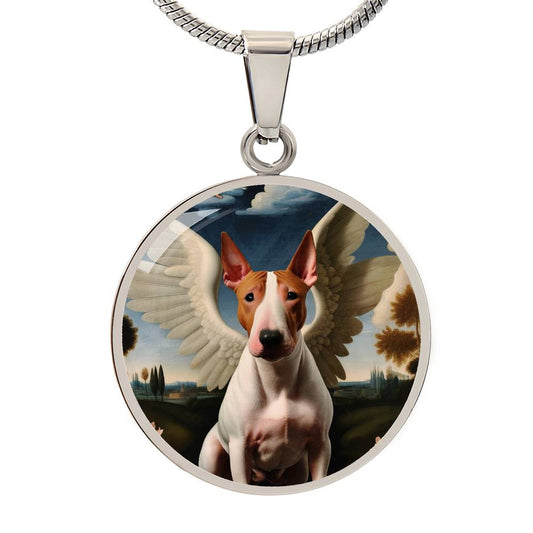 Miniature Bull Terrier Angel