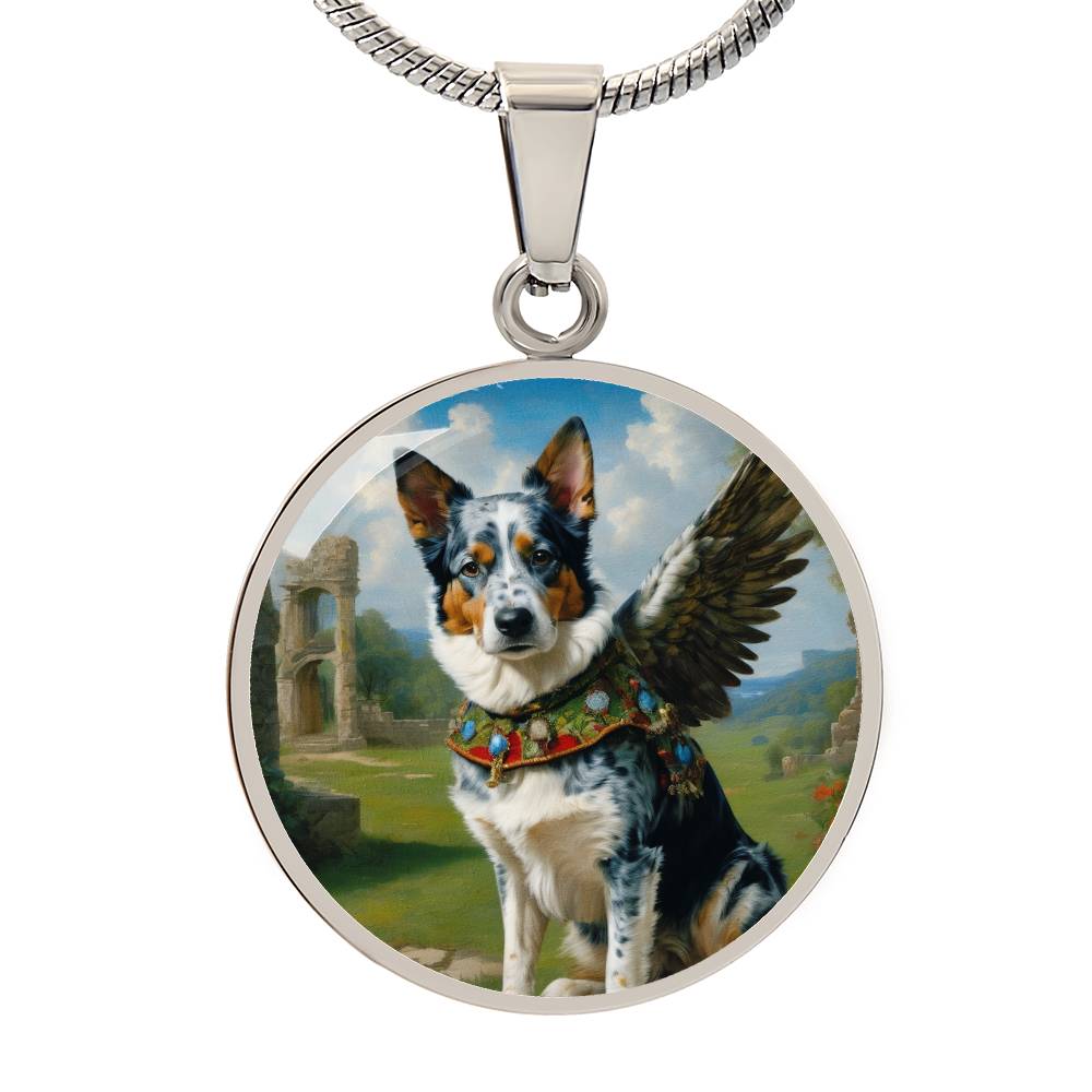 Australian Cattle Dog Angel Blue Merle