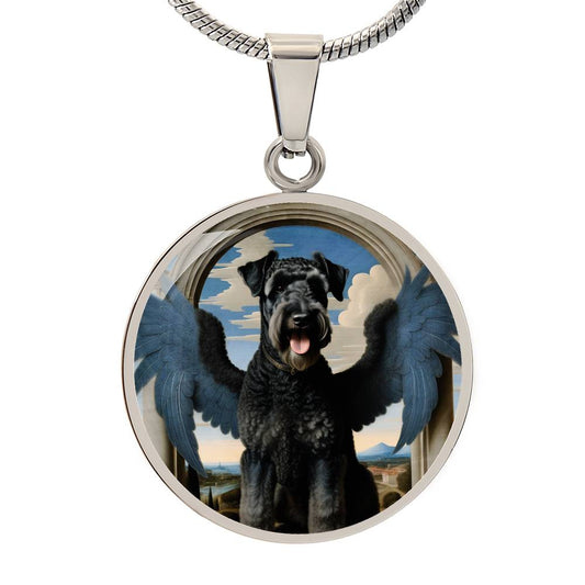 Kerry Blue Terrier Angel 001