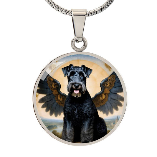 Kerry Blue Terrier Angel