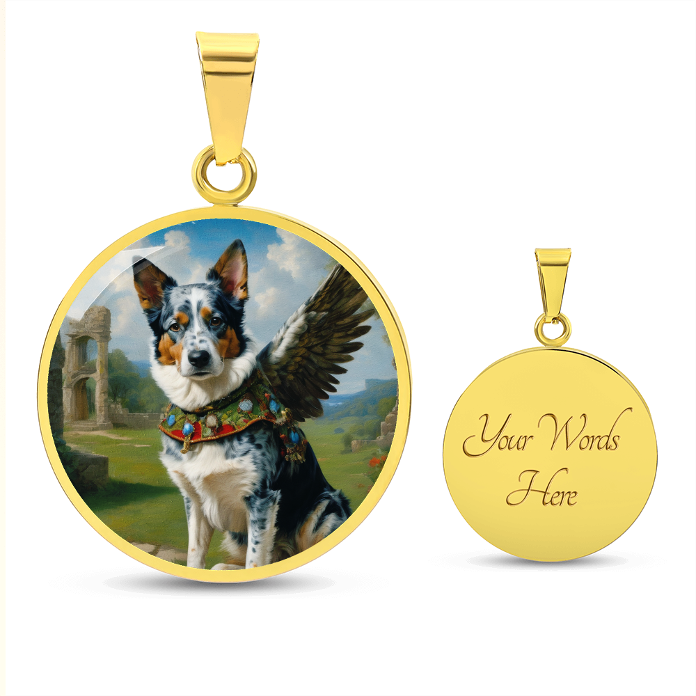 Australian Cattle Dog Angel Blue Merle