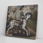 Coco Chanel's girl rides a Dalmatian Dog Art Mark Ryden Style Print