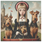 Airedale Terrier Art A girl with an obsession with Airedale Terriers Mark Ryden Art